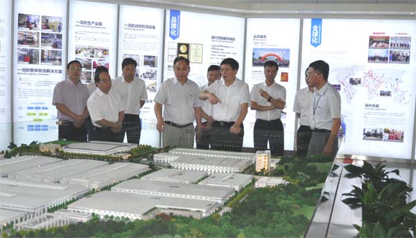浙江省委常委、組織部長黃建發(fā)赴杭叉集團(tuán)調(diào)研