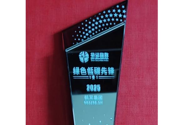 喜訊！杭叉集團(tuán)入選華證指數(shù)“2025年度綠色低碳先鋒”榜單